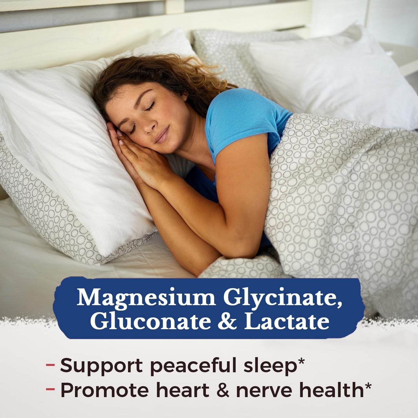 Vitalitown 10 in 1 Magnesium Complex Supplement - 400mg Elemental Magnesium Chelated with Glycinate, Citrate, Malate, Taurate & More - for Sleep Heart Energy - Non-GMO, Vegan, 90 Caps - dailyvitalstore