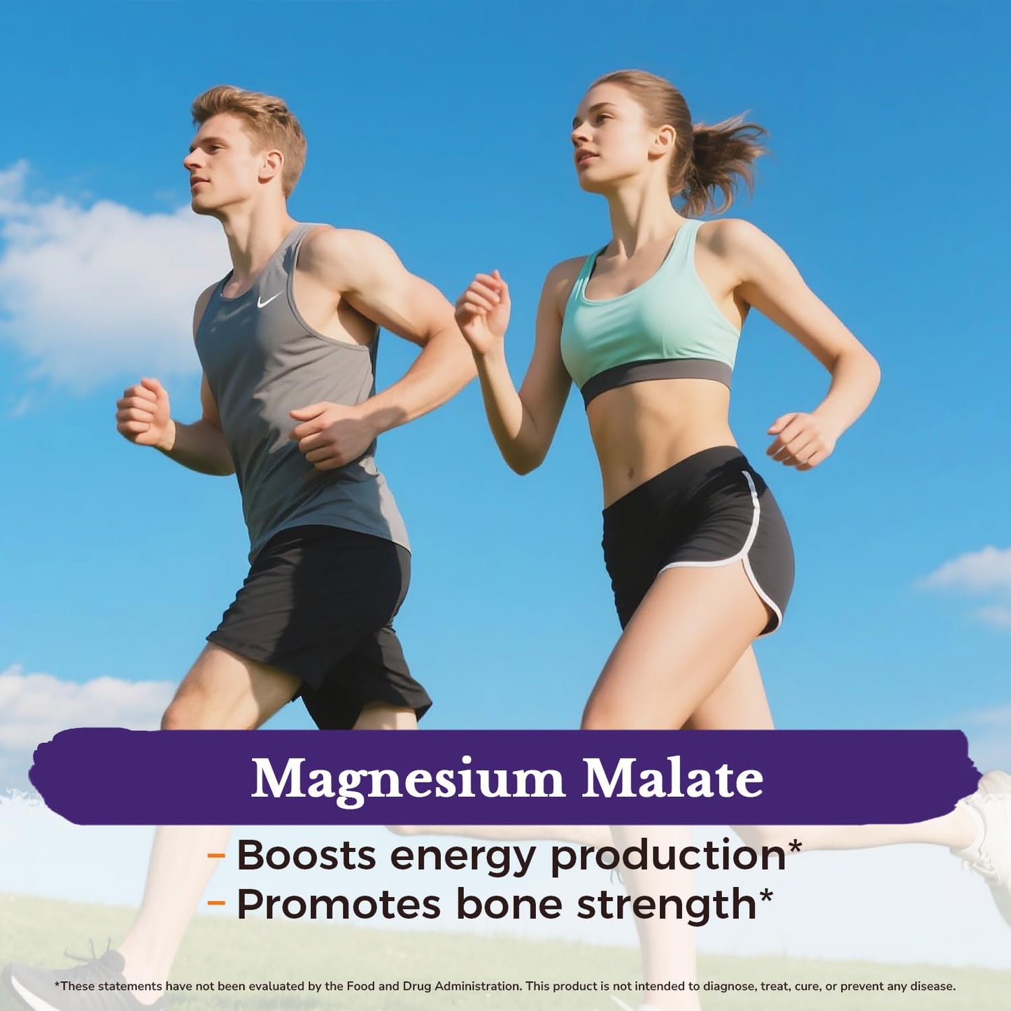 Vitalitown Magnesium Complex | Chelated Easily Absorbed Magnesium Glycinate Citrate Malate | Buffered | 210mg Elemental Mag | Sleep, Nerve, Digestion, Energy | Non-GMO 240 Veg Caps - dailyvitalstore