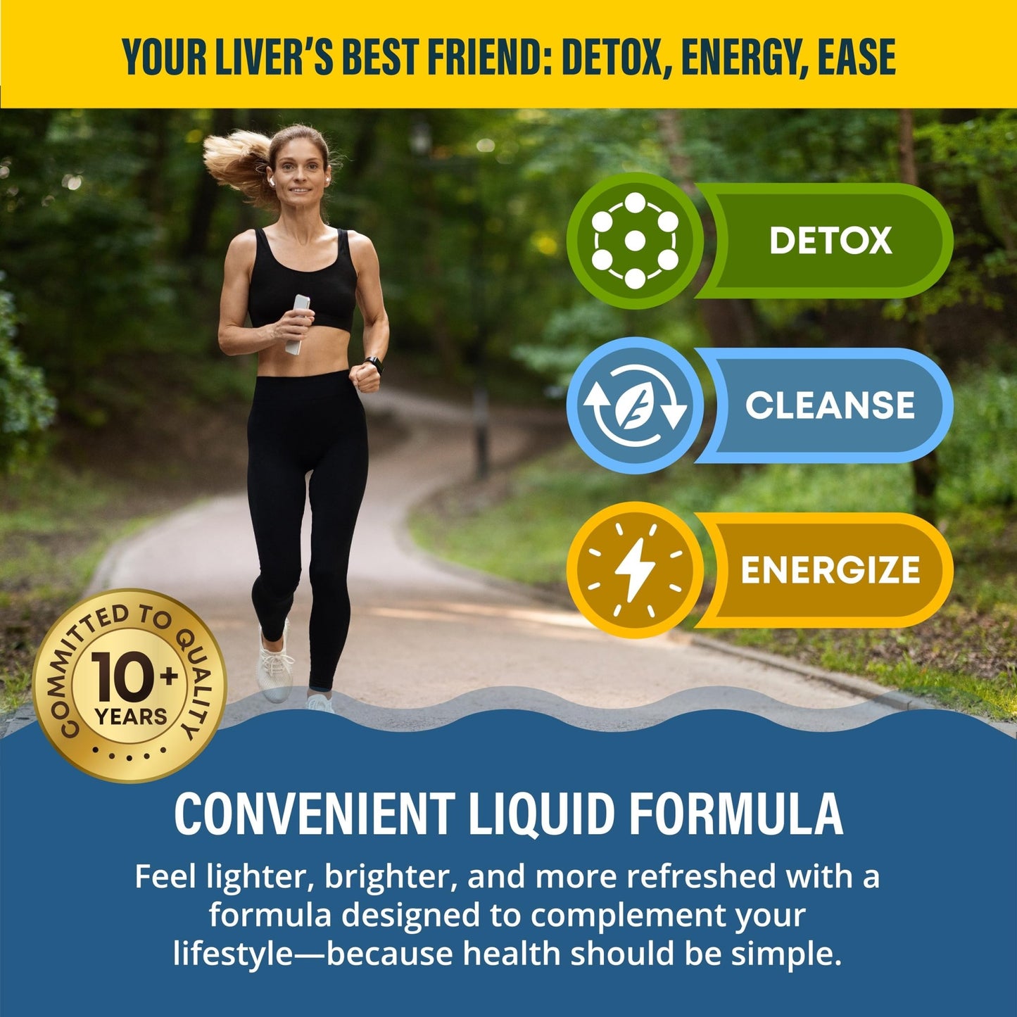 VitaLiver - Liver Health Supplement - Support Liver Cleanse & Detox - Liquid Delivery for Absorption - Milk Thistle, Artichoke, Chanca Piedra, Dandelion & More! - dailyvitalstore