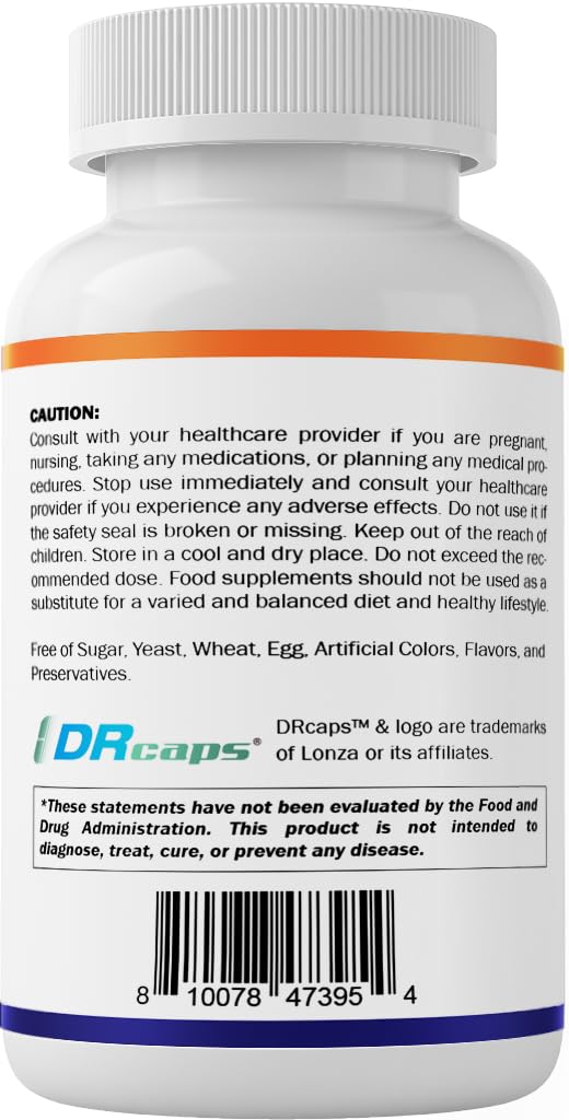 Vitamatic Akkermansia Muciniphila Gut Health - 60 DR Capsules (Delayed Released) - Made with Prebiotic Inulin Fiber - dailyvitalstore
