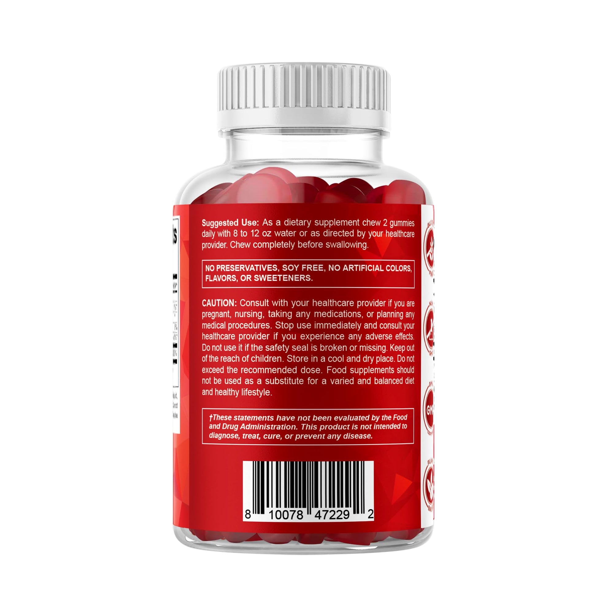 Vitamatic Extra Strength Vitamin B12 5000 mcg (Methyl B12) Gummies - 120 Count - Energy Metabolism Support and Nervous - dailyvitalstore