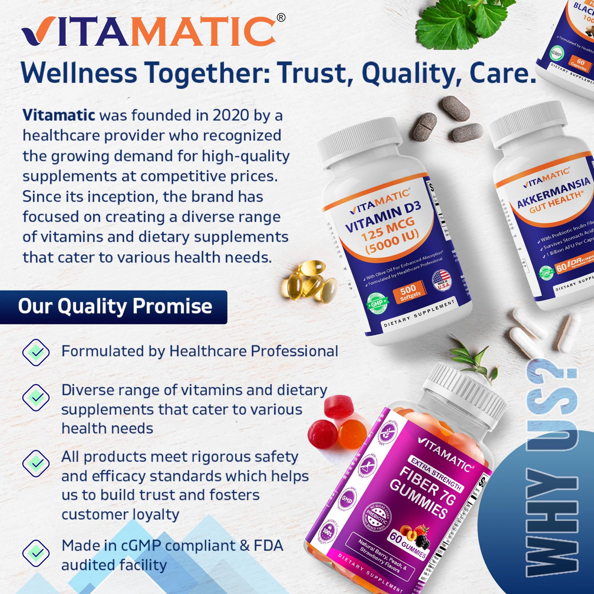 Vitamatic Vegan Omega 3-6-9 Complex 1250mg | Flaxseed, Olive, Borage & Algae Oils | Plant-Based Omegas | 120 Softgels - dailyvitalstore
