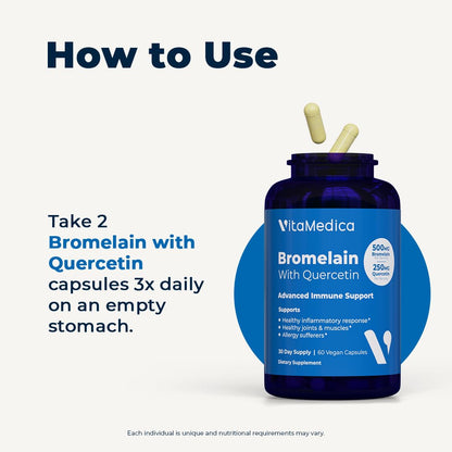 VitaMedica | Arnica Montana 30X + Bromelain with Quercetin + Clinical Support Formula Bundle - dailyvitalstore