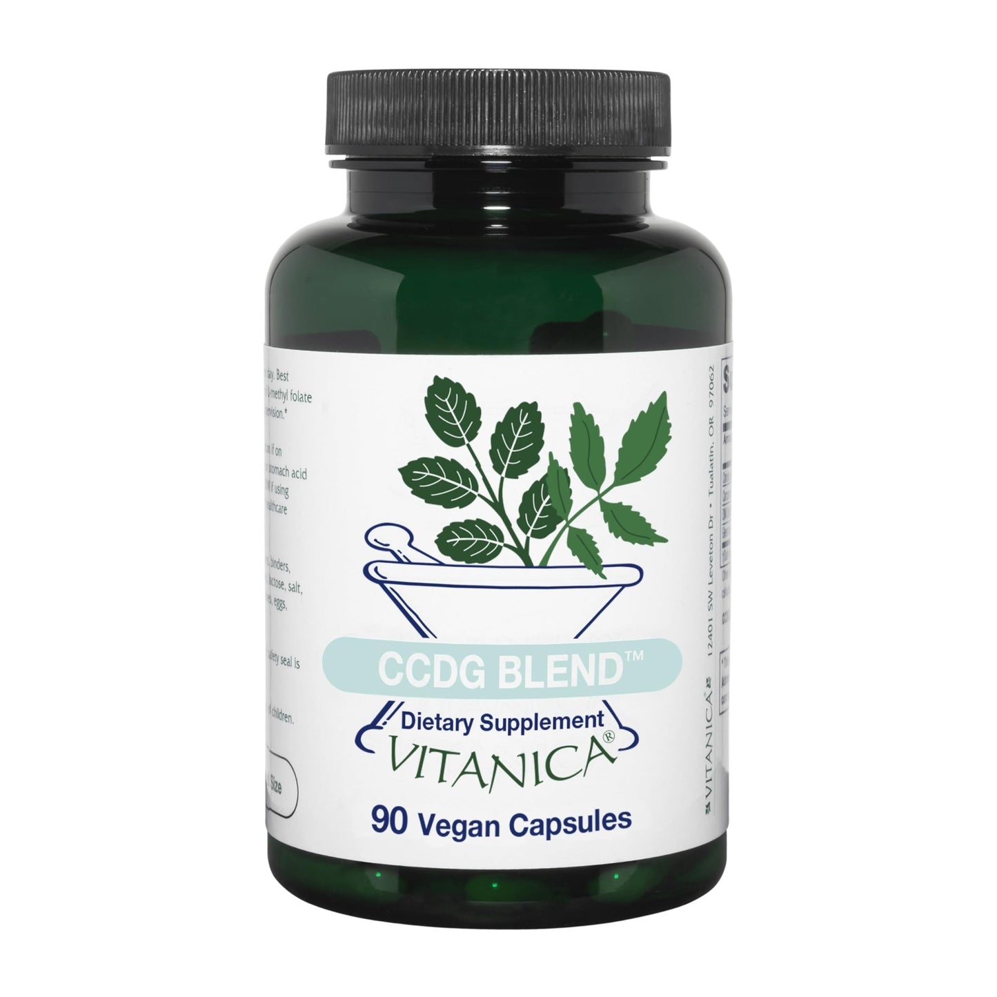 Vitanica CCDG Blend, Immune Support, DIM Supplement 200mg, Turkey Tail Mushroom, Turmeric, Green Tea, Vegan, 90 Capsules - dailyvitalstore
