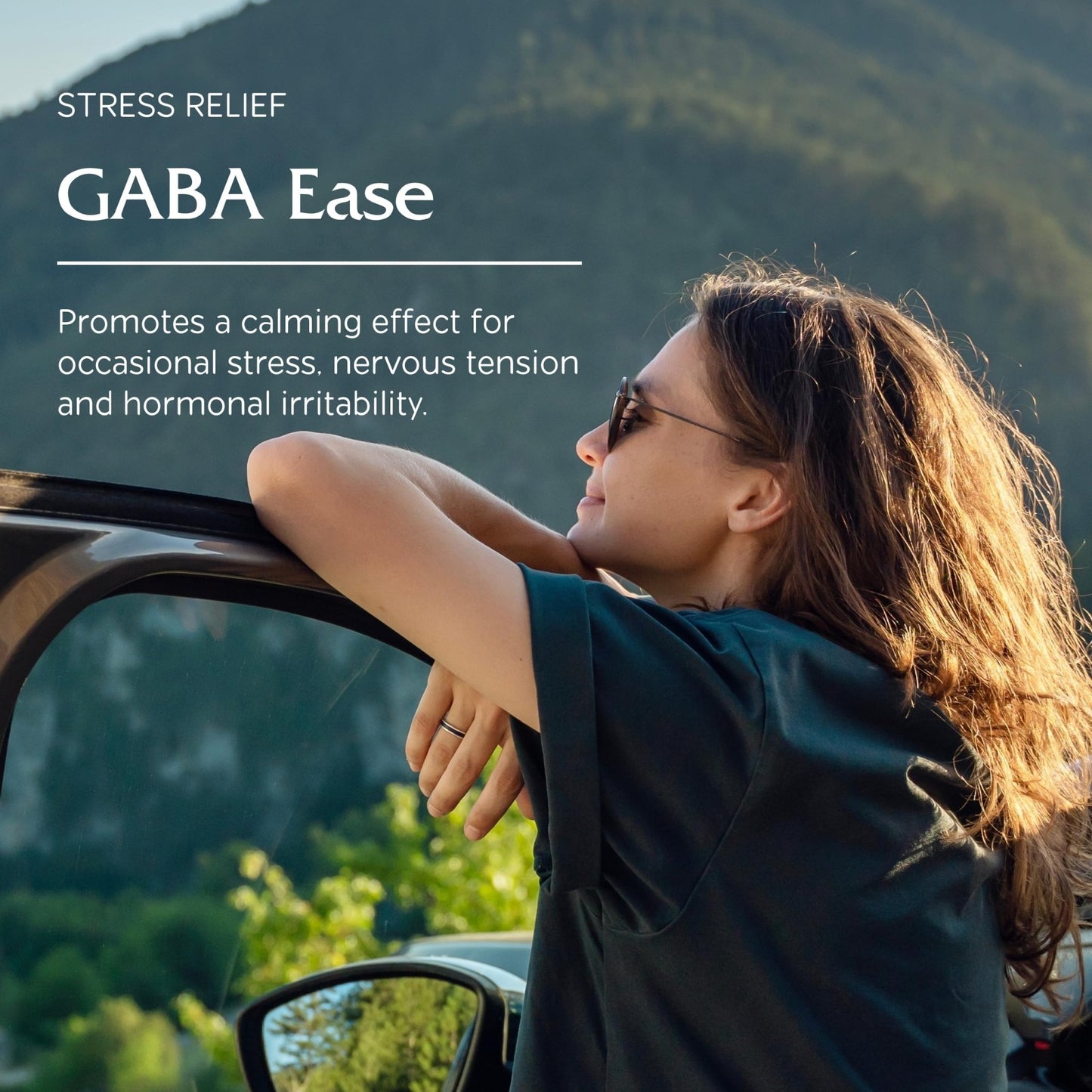 Vitanica, GABA Ease, Calming Support, Vegan, 60 Capsules - dailyvitalstore