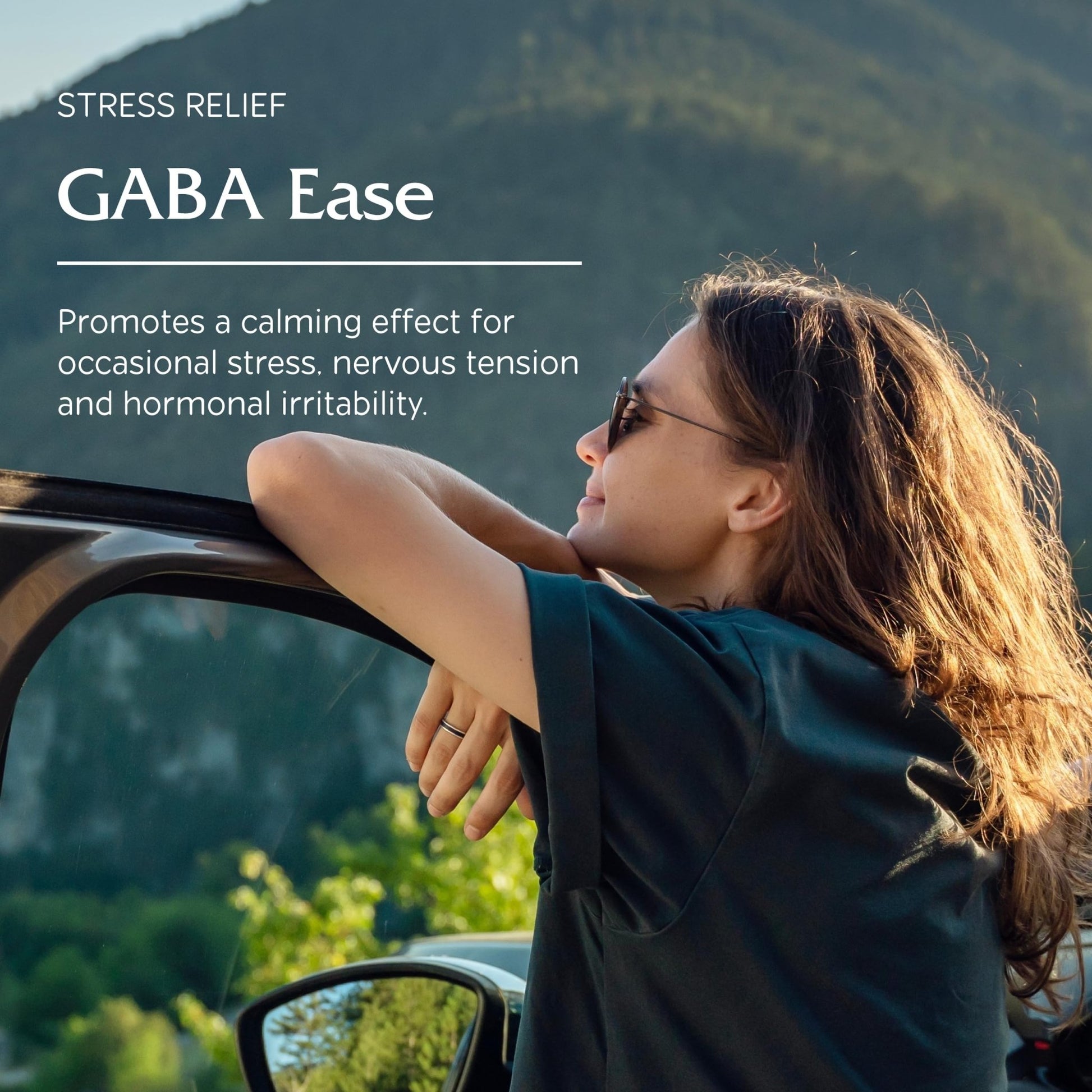 Vitanica, GABA Ease, Calming Support, Vegan, 60 Capsules - dailyvitalstore