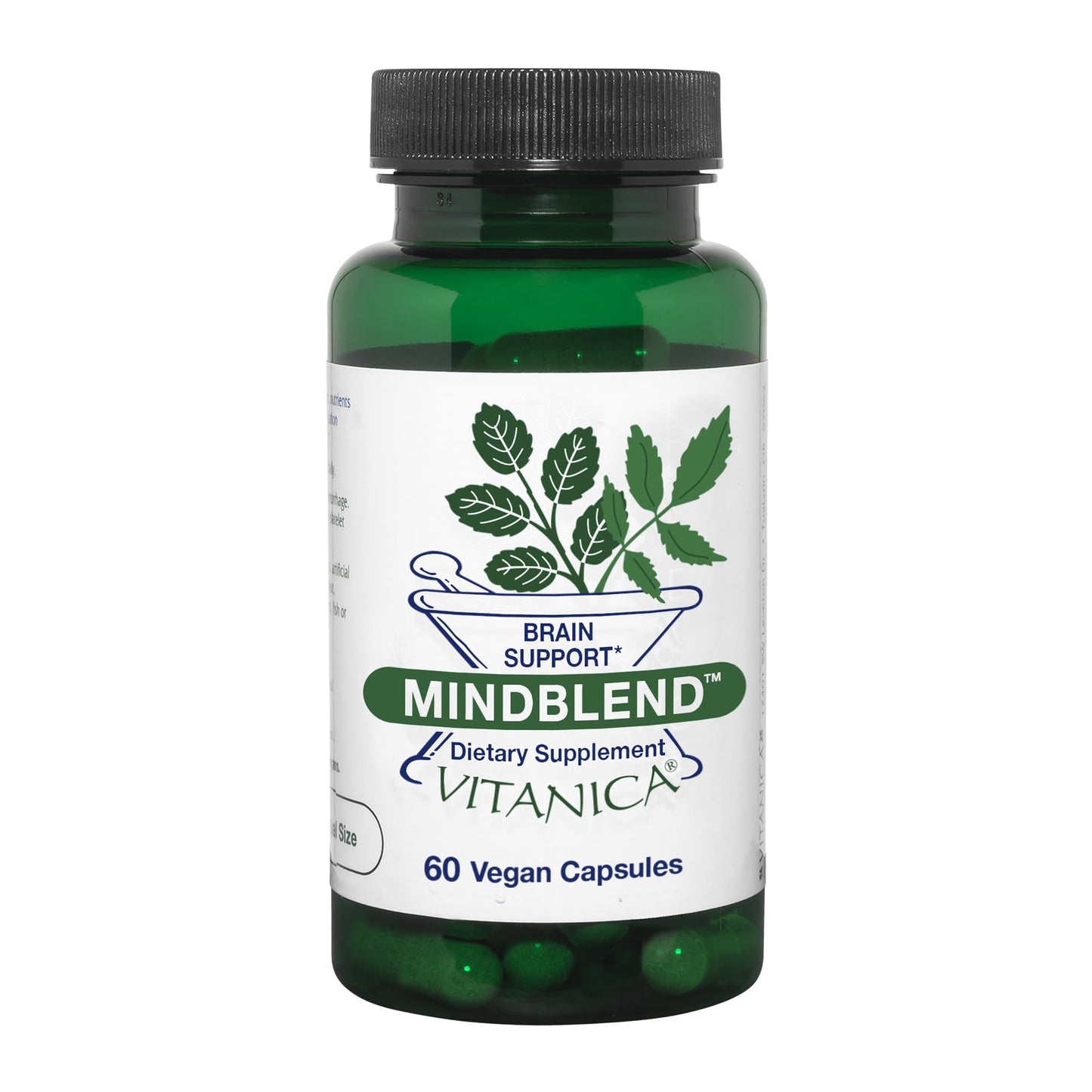 Vitanica MindBlend, Brain Support, Vegan, 60 Capsules - dailyvitalstore