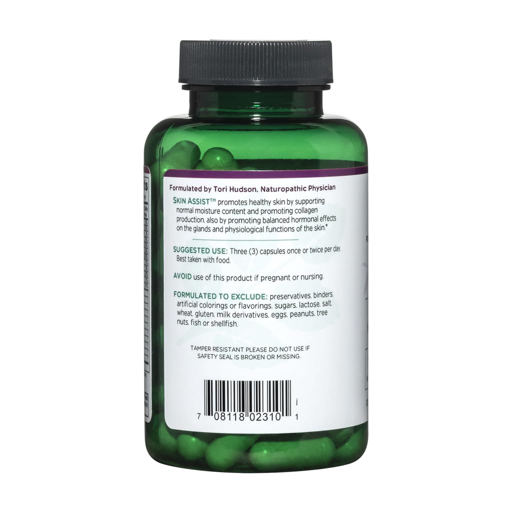 Vitanica, Skin Assist, Skin Support, Vegan, 90 Capsules - dailyvitalstore