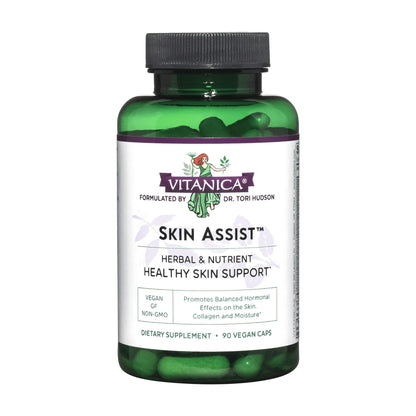 Vitanica, Skin Assist, Skin Support, Vegan, 90 Capsules - dailyvitalstore