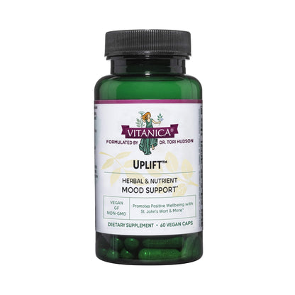 Vitanica Uplift, Mood and Emotional Support, Vegan, 60 Capsules - dailyvitalstore