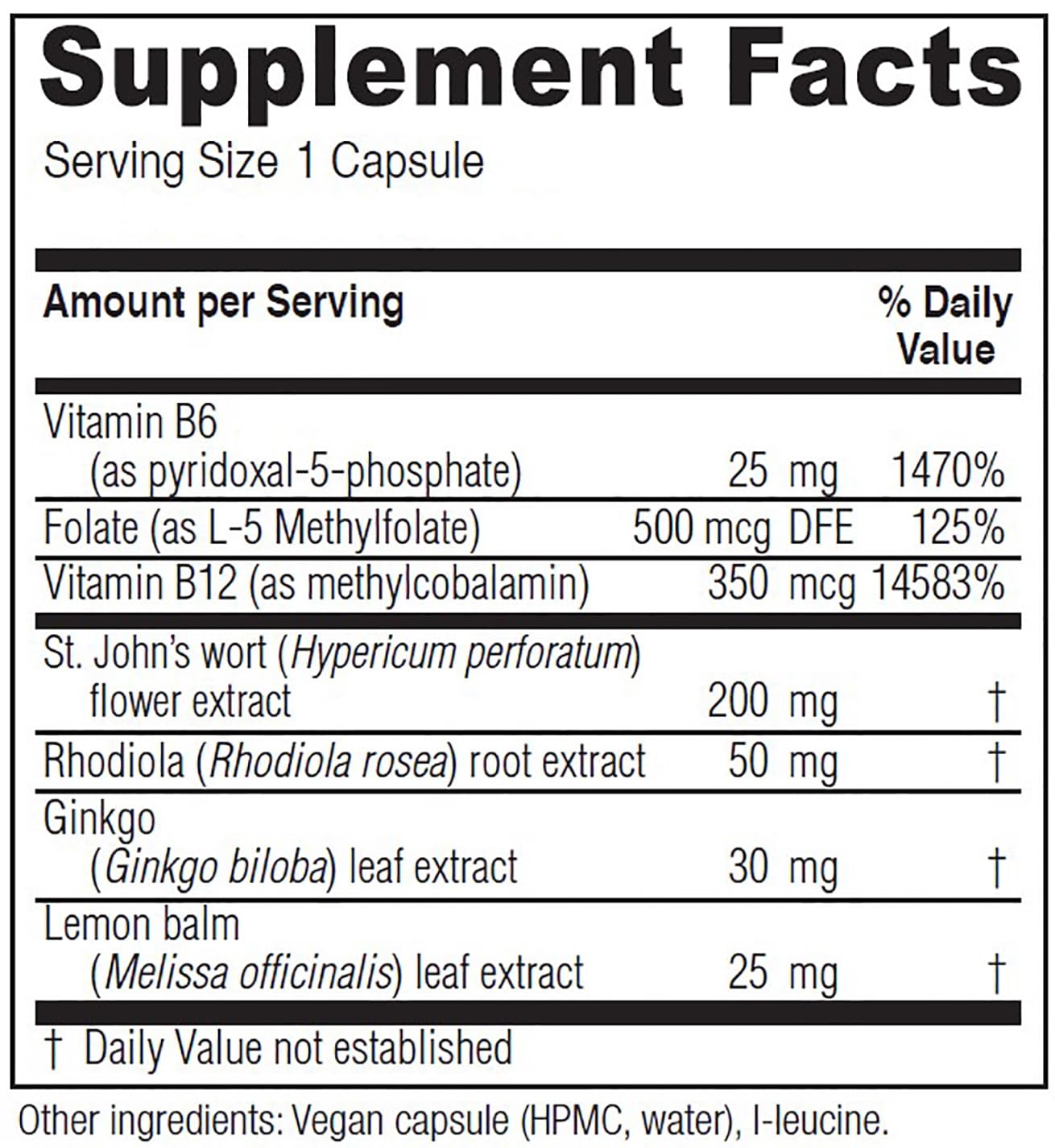 Vitanica Uplift, Mood and Emotional Support, Vegan, 60 Capsules - dailyvitalstore