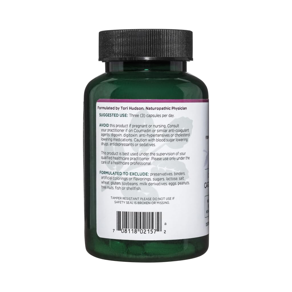 Vitanica VasoBlend - Heart Health Supplement with Folic Acid, Magnesium, CoQ10 & Terminalia Arjuna Bark - Heart Health Supplement - Consumer Line - 90 Vegan Caps - dailyvitalstore