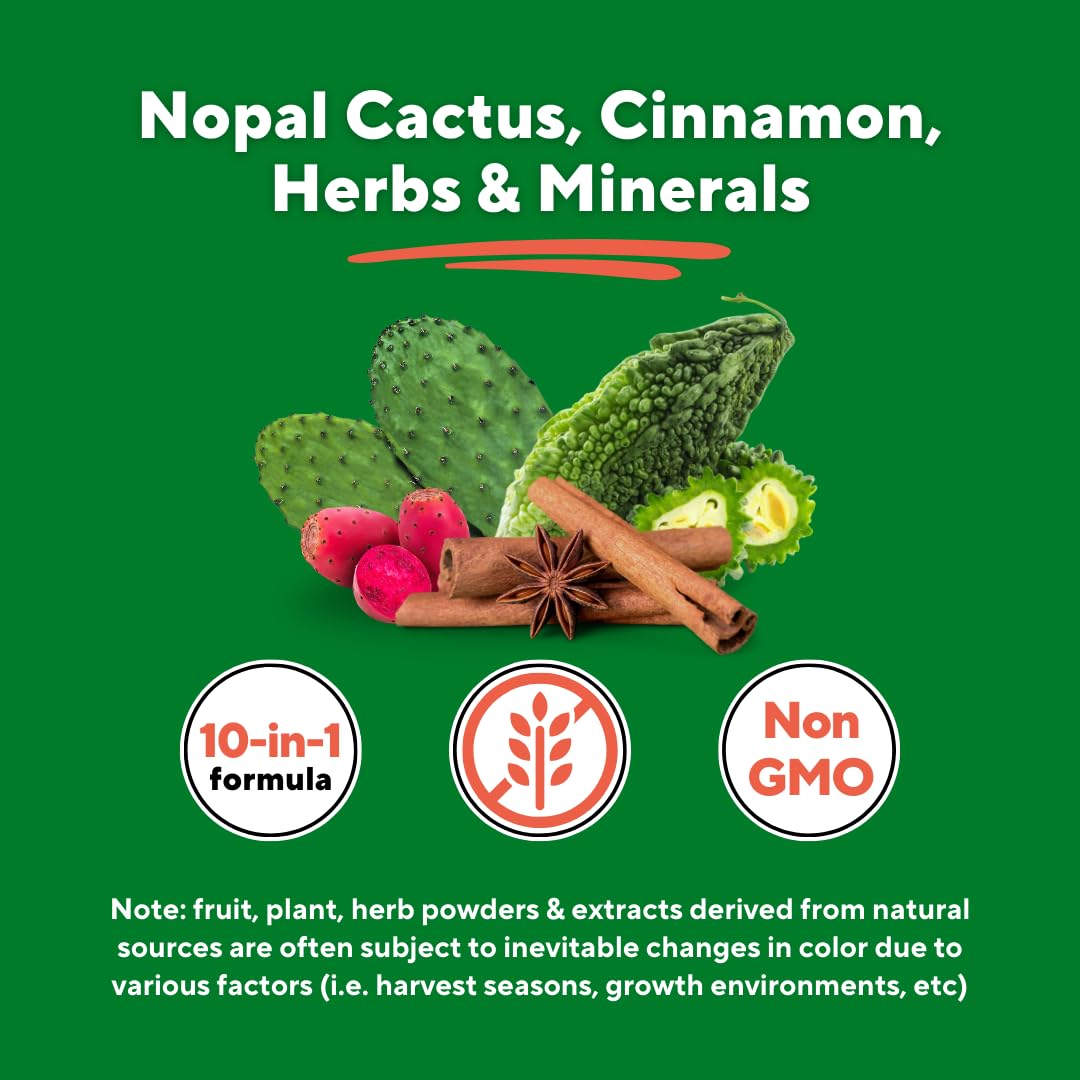 Vitapia Nopal Cactus Extract for Antioxidant, Skin, Metabolism, Wellness, Heart Health Support - 60 Multi Capsules - dailyvitalstore
