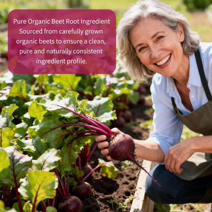 Vitarevive Organic Beet Root Capsules with Beetroot Extract 17850mg 21:1 Concentrated Beetroot Supplement Supports Circulation and Nitric Oxide - dailyvitalstore