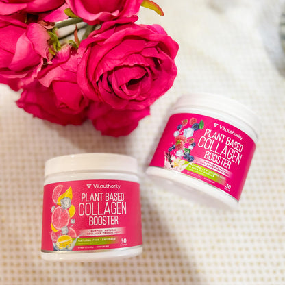 Vitauthority Vegan Collagen Powder for Women - Plant Based Collagen Supplement for Women with Proprietary Vegan Hair Skin and Nails Vitamins - dailyvitalstore