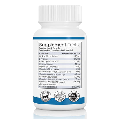 Vitilox Pigmenta+ Advanced, Skin Tone Support Supplement – 60 Tablets | 2 Months | Natural Vitiligo Skin Pigmentation Support | Reduce White Body Spots - dailyvitalstore