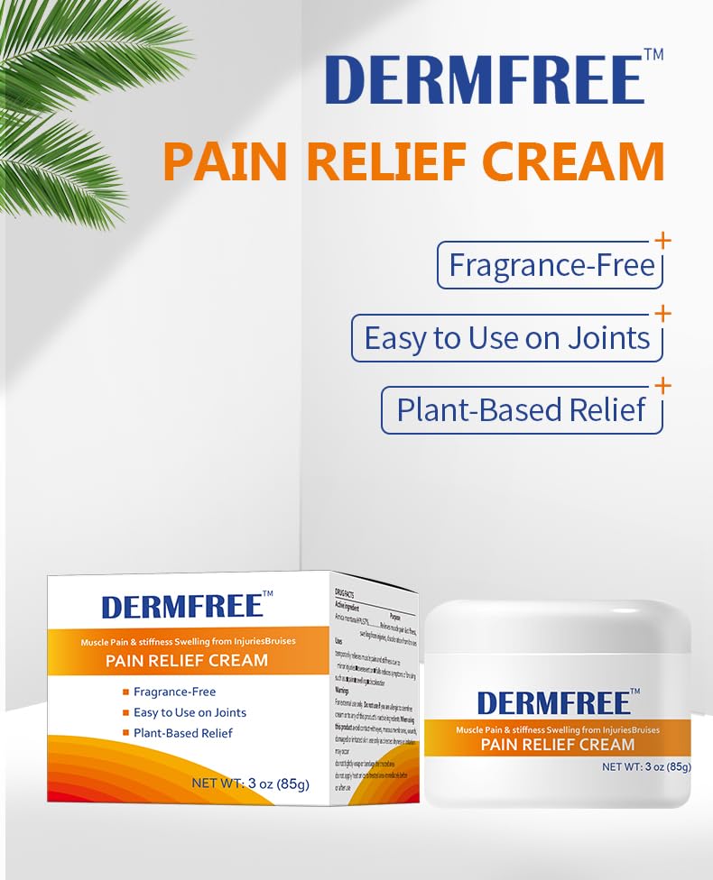 VivaBloom Joint Cream - Soothing Muscle for Aches & Stiffness, Fragrance-Free Herbal Formula for Targeted Comfort, Fast-Absorbing Topical Cream - dailyvitalstore