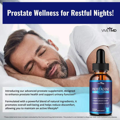 VIVE MD Prostadine Drops for Prostate Health, Bladder Urinating Issues - Prostadine Official Drop Formula - Extra Strength with Pomegranate, Prostadine Reviews (Package of 1) - dailyvitalstore