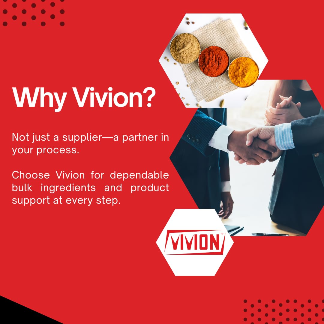 Vivion L-Threonine Powder 1000 Grams - Amino Acid Powdered for Manufacturing Muscle Recovery, Immune & Gut Health Tablet Capsule Formulations - 1 kg (2.2 lb) - dailyvitalstore