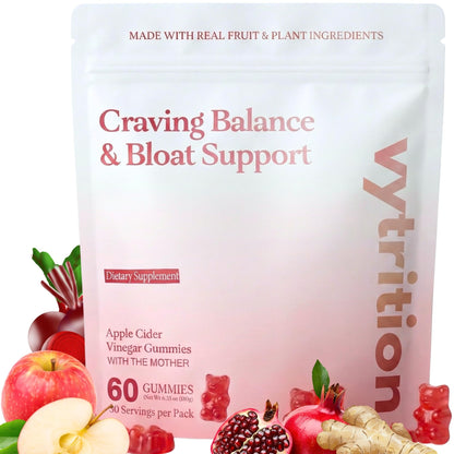 Vytrition 7-Day Trial Organic Apple Cider Vinegar Gummies Sugar Free – ACV Gummies with The Mother 1000mg – Keto Friendly – Vegan – Supports Appetite - dailyvitalstore