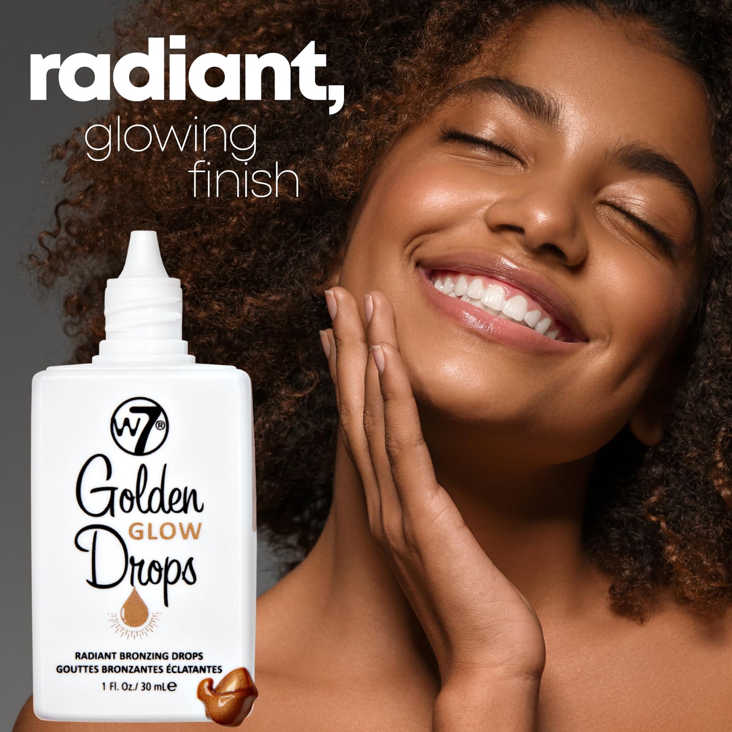 W7 Golden Glow Drops - Liquid Bronzing Drops For Flawless Skin & A Radiant Finish - dailyvitalstore