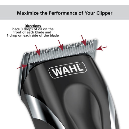 Wahl Premium Hair Clipper Blade Lubricating Oil for Clippers, Trimmers, & Blade Corrosion for Rust Prevention – 4 Fluid Ounces – Model 3310-300A - dailyvitalstore