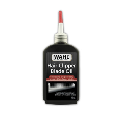 Wahl Premium Hair Clipper Blade Lubricating Oil for Clippers, Trimmers, & Blade Corrosion for Rust Prevention – 4 Fluid Ounces – Model 3310-300A - dailyvitalstore