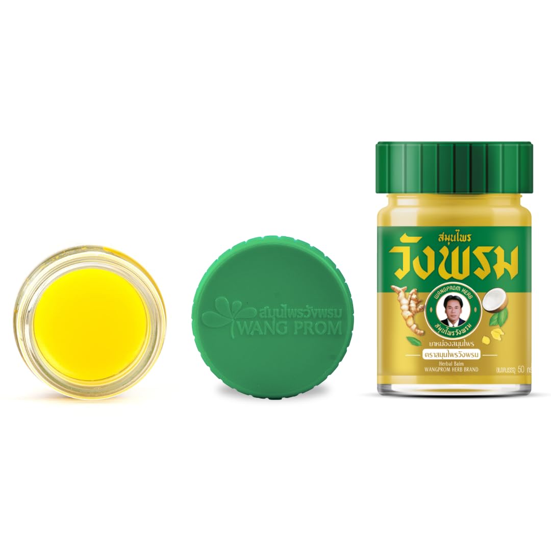 Wang Prom Herbal Balm 50g (Pack of 3) (Gold) - dailyvitalstore