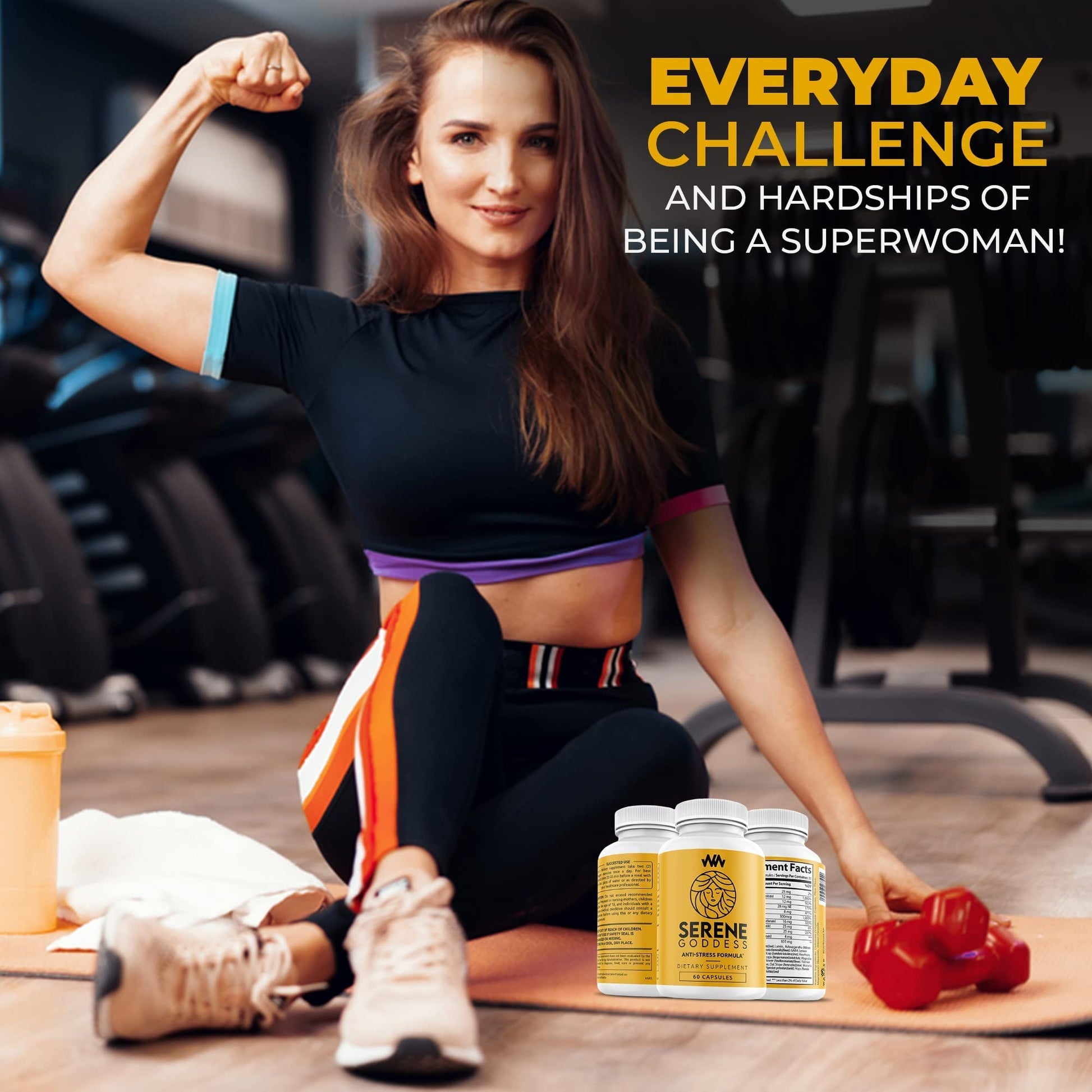Warped Wellness Womens Supplement That Boosts Mood, Helps Relax The Mind & Body, Relieves Tension & Worries| Magnolia Bark for Female Specific Help| Serene Goddess | Vitamin Helps Boost Mood - dailyvitalstore