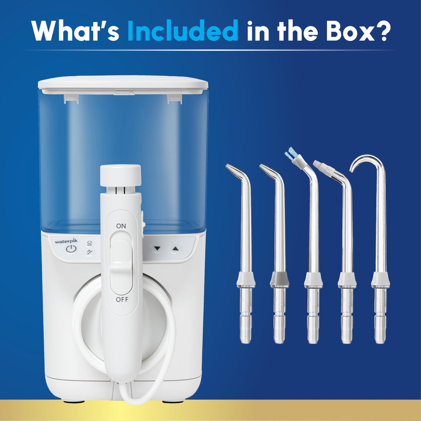 Waterpik Promax Water Flosser with SmartAdvance Mode for Daily Gum Health and Cleaning Teeth, Braces, Implants, ADA Accepted, Small Quiet Design, - dailyvitalstore