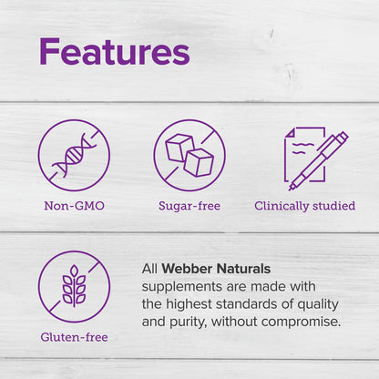 Webber Naturals Collagen 30 Anti-Wrinkle, 2,500mg of Bioactive Collagen Peptides Per Serving (3 Tablets), 180 Tablets, Helps Reduce Deep Wrinkles - dailyvitalstore