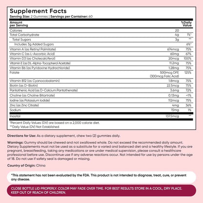 WeightWorld Adult Multivitamin Gummies for Women & Men of All Age - Halal-Suitable with Key Ingredients Like Vitamin A, C, D3, B6, B12 & Biotin - dailyvitalstore