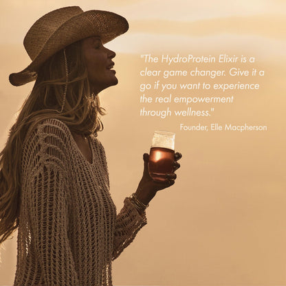 WelleCo HydroProtein Elixir, Potassium Electrolyte Powder with 15g Vegan Protein for Energy, Healthy Hair, Skin & Nails, Easy to Digest Powdered Electrolytes, Passionfruit, 9.5oz Jar - dailyvitalstore