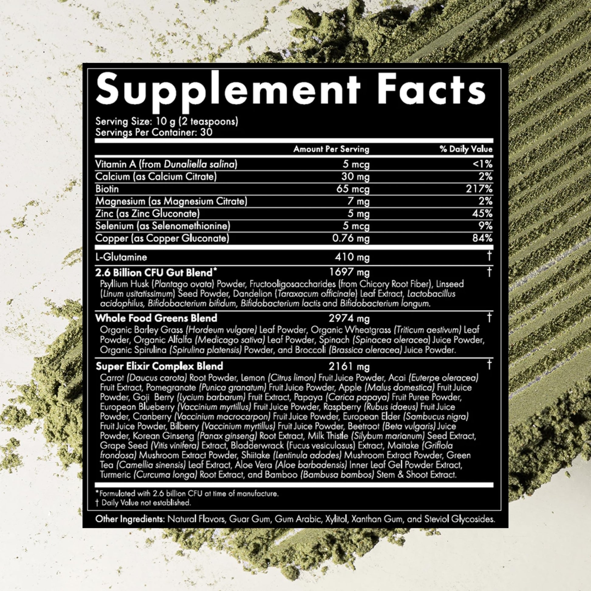 WelleCo The Super Elixir Daily Greens Powder, Probiotic Drink Mix with Whole Foods, Gluten Free, Vegan Gut Health Powder, Energy, Immunity, Healthy Skin, Hair & Nails (300g, Mixed Berry) - dailyvitalstore