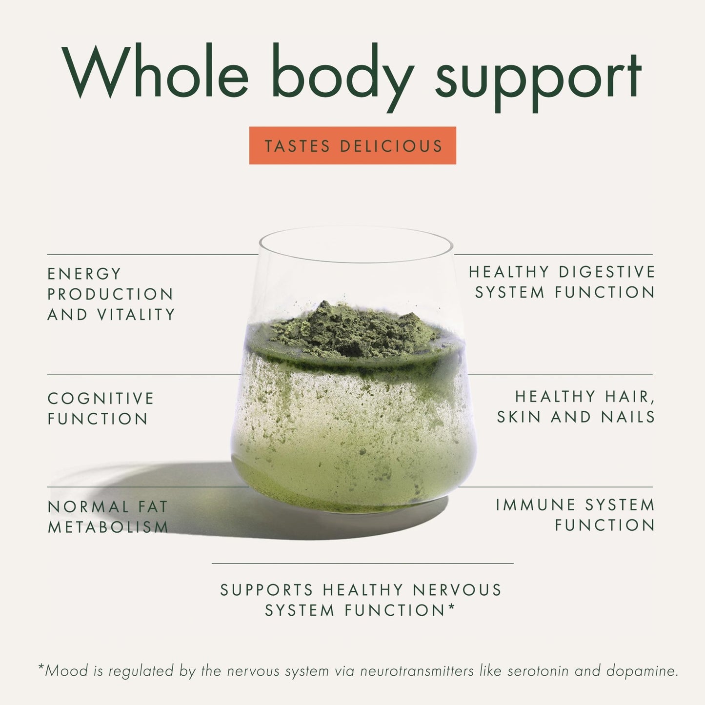 WelleCo The Super Elixir Daily Greens Powder, Probiotic Drink Mix with Whole Foods, Gluten Free, Vegan Gut Health Powder, Energy, Immunity, Healthy Skin, Hair & Nails (Jar, Blood Orange) - dailyvitalstore