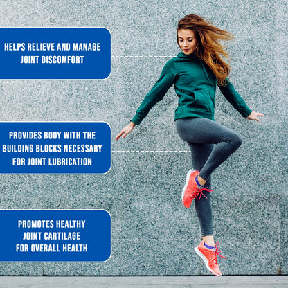 Wellgenix Osteogenix Advanced Joint Flex Formula (90 Ct) - Knee Supplement with Collagen II, Glucosamine, Chondroitin, MSM & HLA - Lubrication & Discomfort Support Tablets for Men & Women - dailyvitalstore