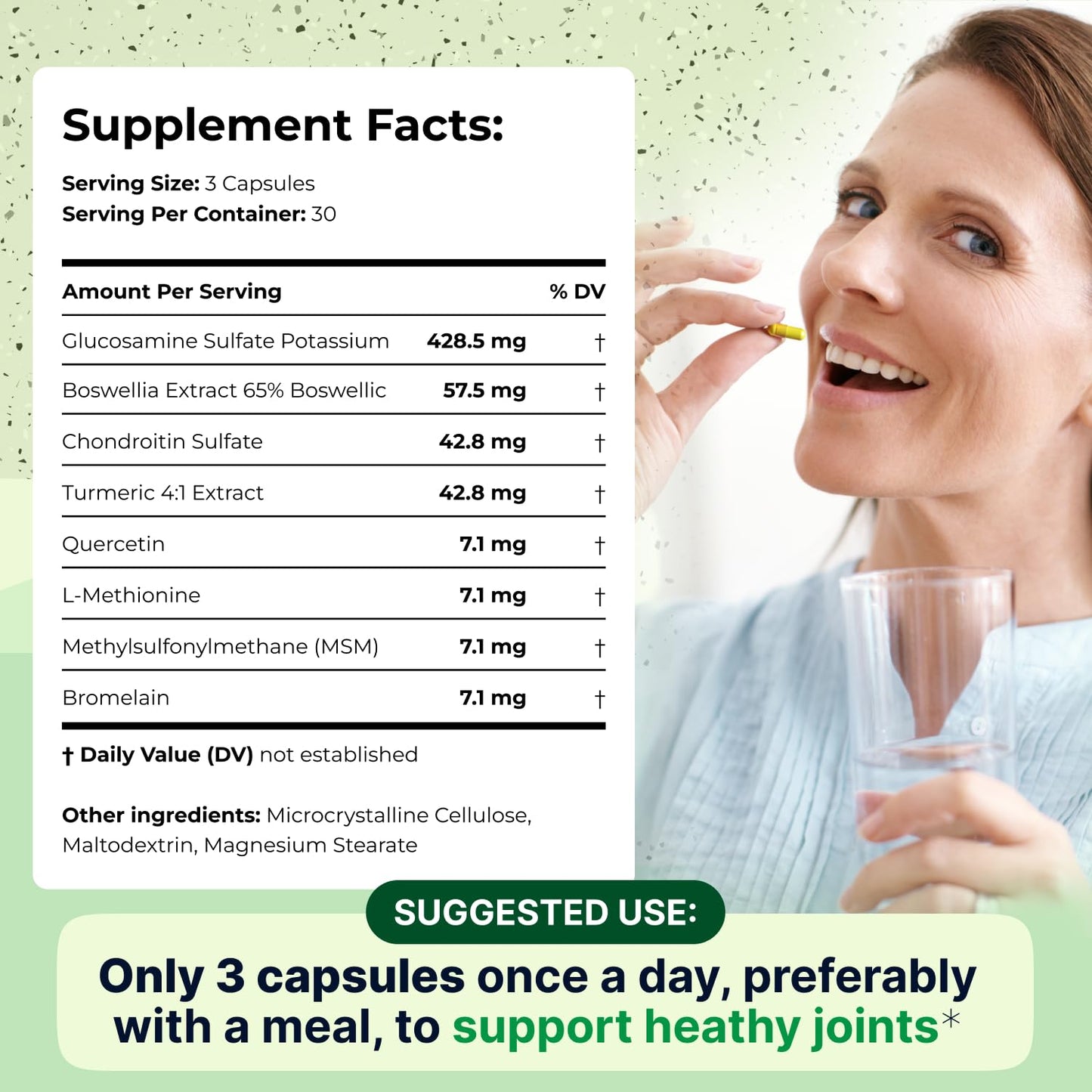 Wellnee Knee & Joint Wellness Bundle – Herbal Patches (10 pcs) & Support Capsules (90 servings) - dailyvitalstore