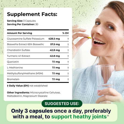 Wellnee Knee & Joint Wellness Bundle – Herbal Patches (10 pcs) & Support Capsules (90 servings) - dailyvitalstore