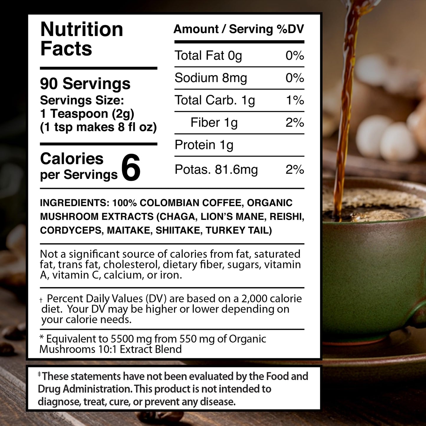 WELLNESS LABSRX NAD+ Supplement Capsules 1500mg - Mushroom Coffee Blend | Bundle - dailyvitalstore