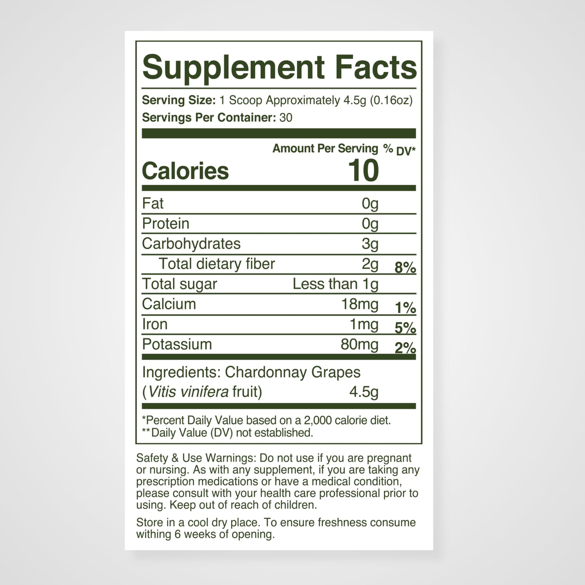 WellVine Premium Smart Prebiotic Gut Health Supplement Powder for Men & Women | Digestive Support & Gut Health With 100% Upcycled Chardonnay Grapes | Plant-Based - dailyvitalstore