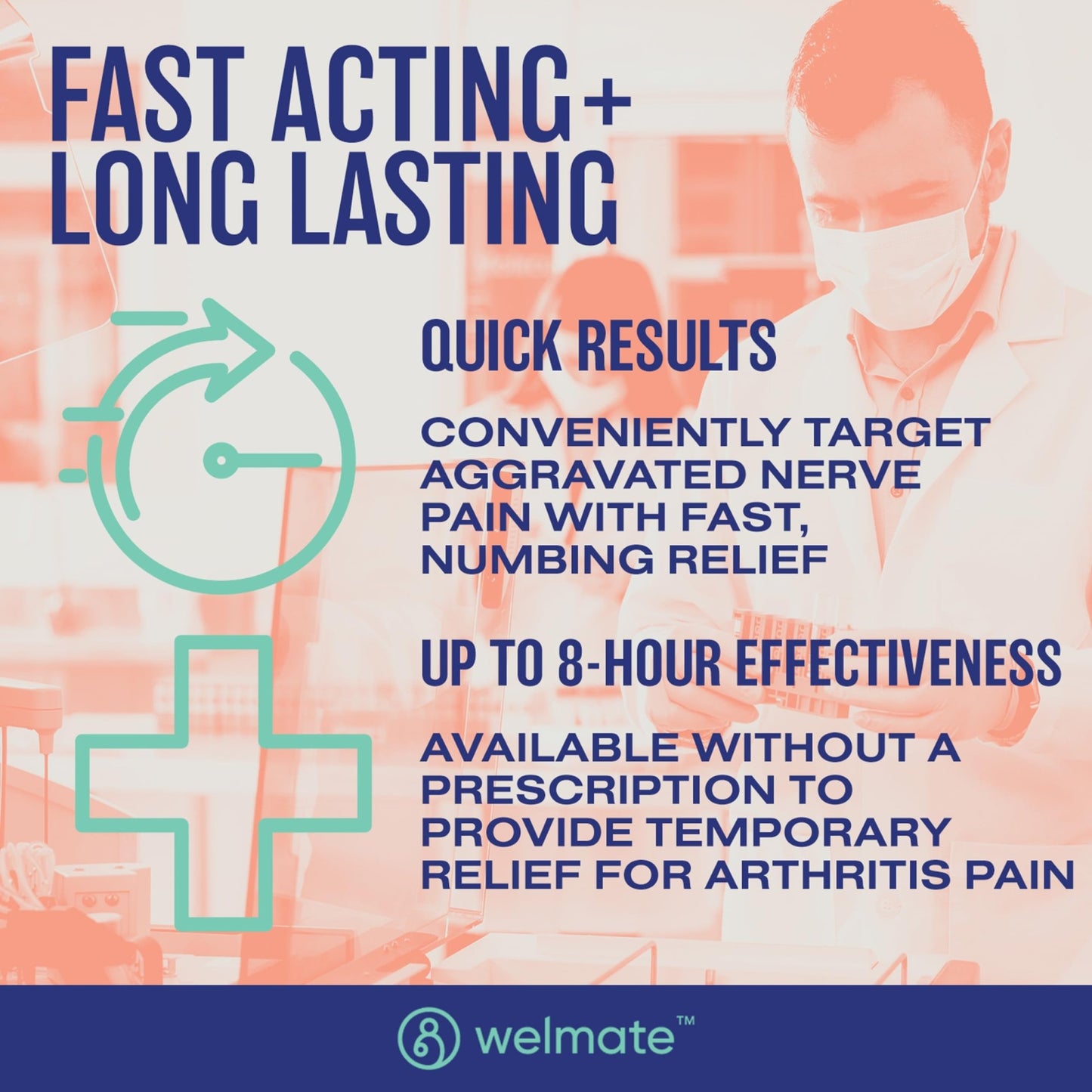 WELMATE - Arthritis Pain Reliever - Diclofenac Sodium Topical Gel 1% - Arthritis Relief - Pain Relief Cream/Gel - Mobility Aids - 5.29 oz - 3 Pack - dailyvitalstore