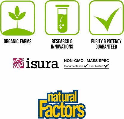 Whole Earth & Sea from Natural Factors, Organic Fermented Greens, Vegan Whole Food Supplement, Tropical, 14.3 Oz - dailyvitalstore
