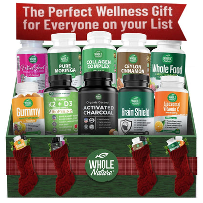 Whole Nature Whole Food Multivitamin for Men and Women Complete Daily Superfood Vitamins Plus Minerals Digestive Enzymes - dailyvitalstore