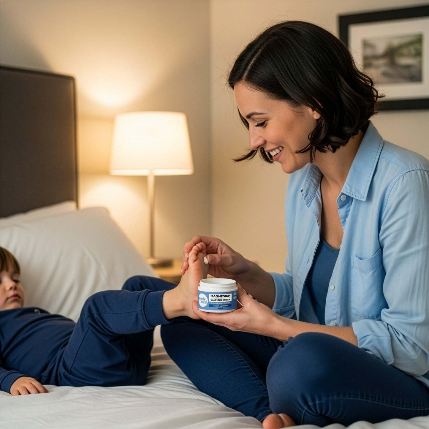 Wink Well Magnesium Calming Muscle and Joint Cream for Nighttime Relaxation - dailyvitalstore