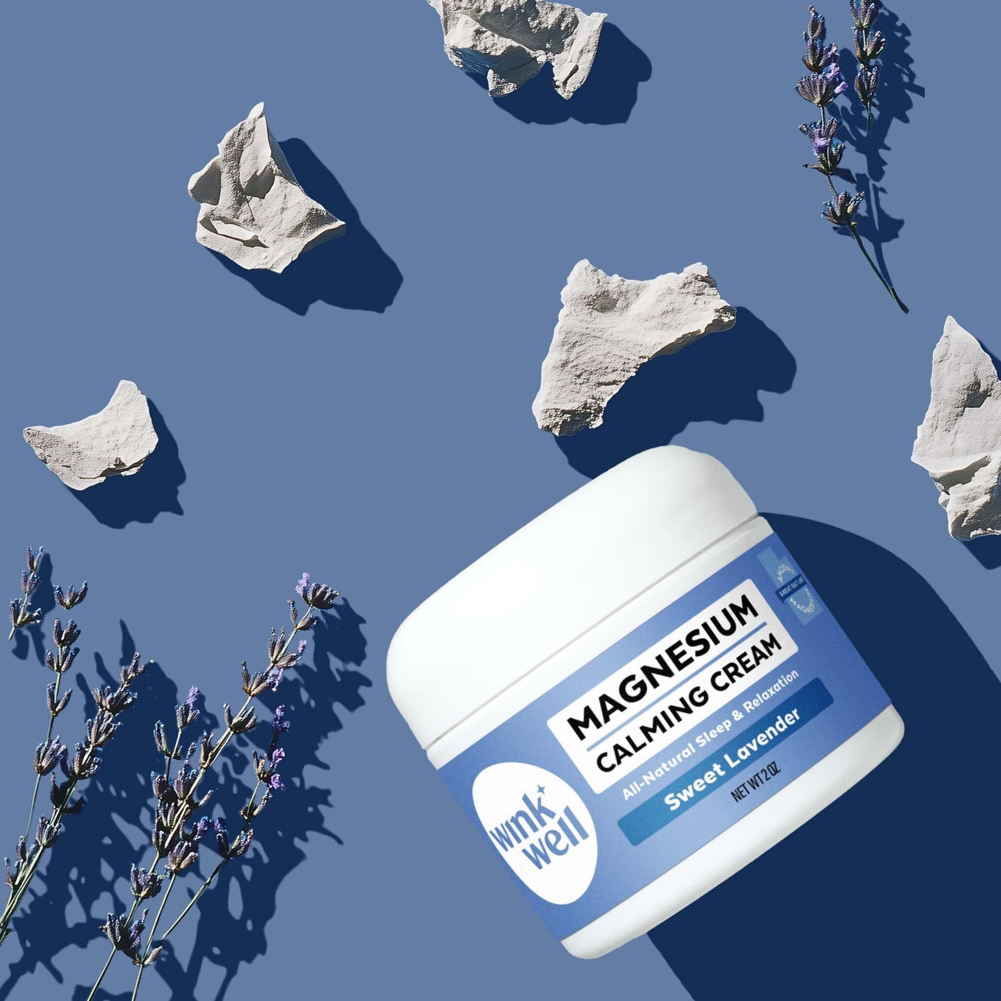 Wink Well Magnesium Calming Muscle and Joint Cream for Nighttime Relaxation - dailyvitalstore