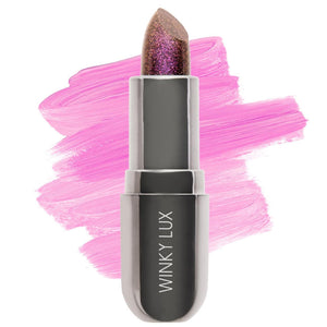Winky Lux Aurora Glimmer Balm – Nourishing pH Lip Balm with Color Changing Mauve Tint, Hydrating Ceramides Soften and Hydrates Lips, Coconut Scent - dailyvitalstore