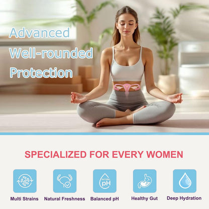 WINYEL Vaginal Probiotics for Women with Prebiotics & Herbal Blend – pH Balance & Feminine Health Support – Multi-Strain Lactobacillus for Vaginal Flora, - dailyvitalstore