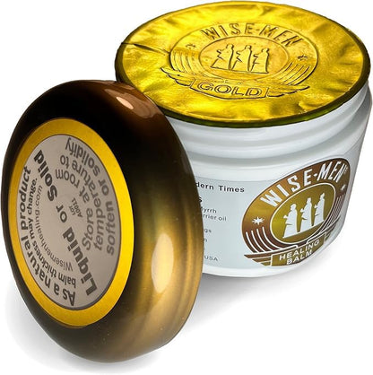 Wise Men Healing Balm with Myrrh and Frankincense Essential Oils for Soothing Nerve Relief Massage - dailyvitalstore