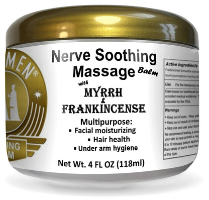 Wise Men Healing Balm with Myrrh and Frankincense Essential Oils for Soothing Nerve Relief Massage - dailyvitalstore