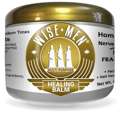 Wise Men Healing Balm with Myrrh and Frankincense Essential Oils for Soothing Nerve Relief Massage - dailyvitalstore